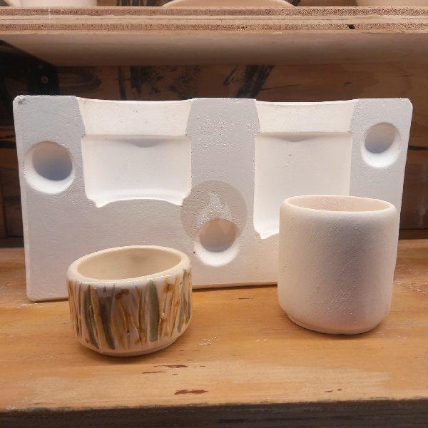 Hornillo Liso Laureana - Molde Simple - 2 piezas - 2 taceles: