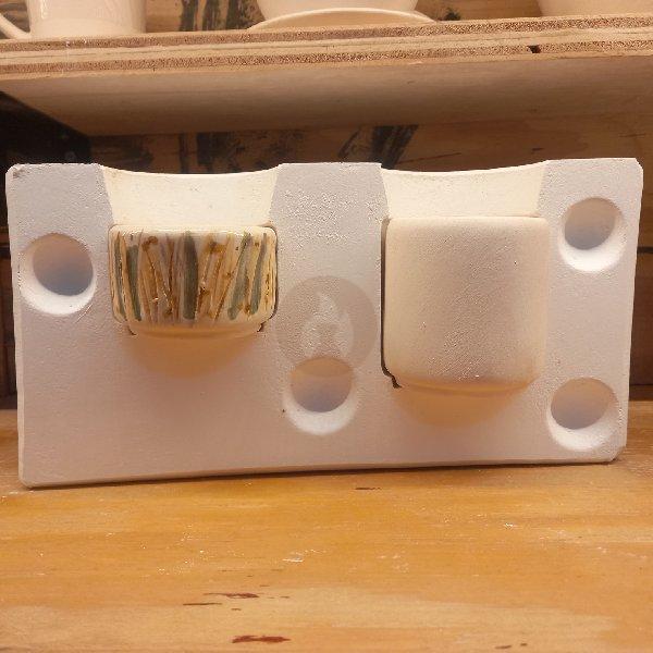 Hornillo Liso Laureana - Molde Simple - 2 piezas - 2 taceles: - Imagen 2