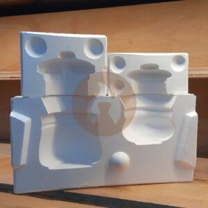 Azucarera 2 Tamaños PANZA - Molde Doble - 2 Taceles + 2 Tapas