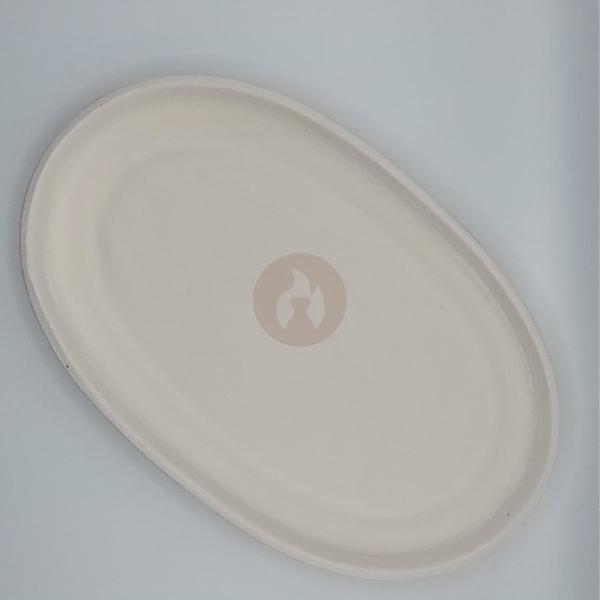 Plato Oval Pelli en Bizcocho - Imagen 2