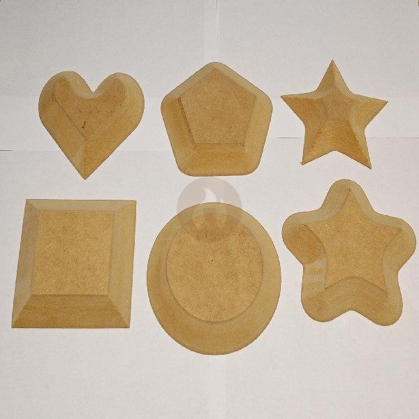 Dips contramoldes de Fibrofácil  (varios modelos)