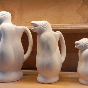 Jarras Pingüino en Bizcocho