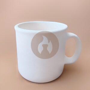 Taza / Jarrito Enlozado en Bizcocho