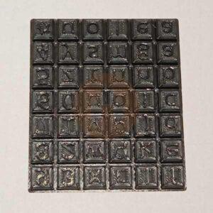 Set de Letras en Mayúscula y Minúscula