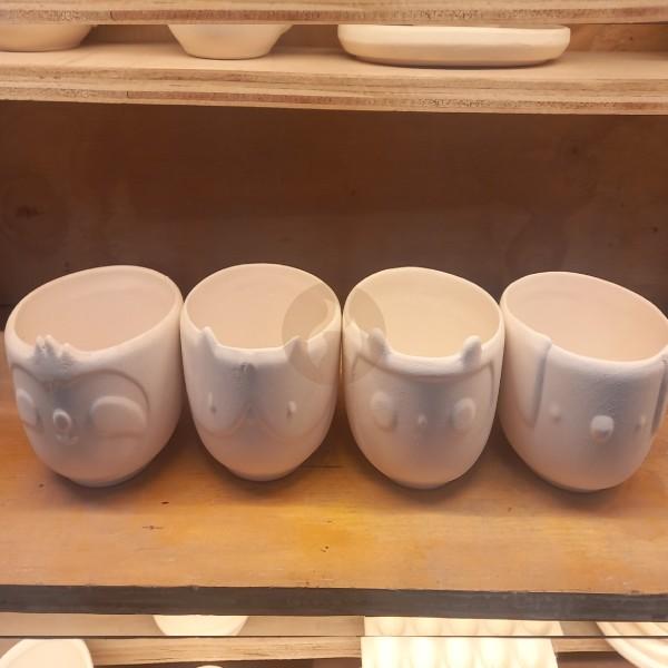Nordicas - Cuenco / Bowl / Maceta  - Molde Simple - 2 taceles
