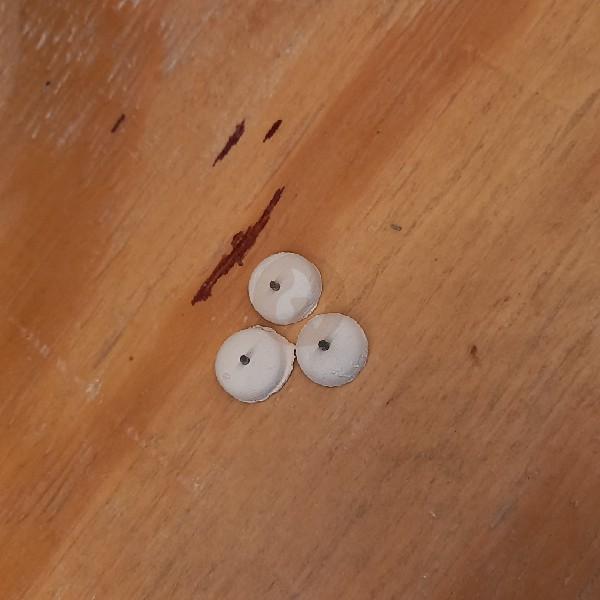 Patas de gallo set x3 Soporte para piezas esmaltadas para el horno