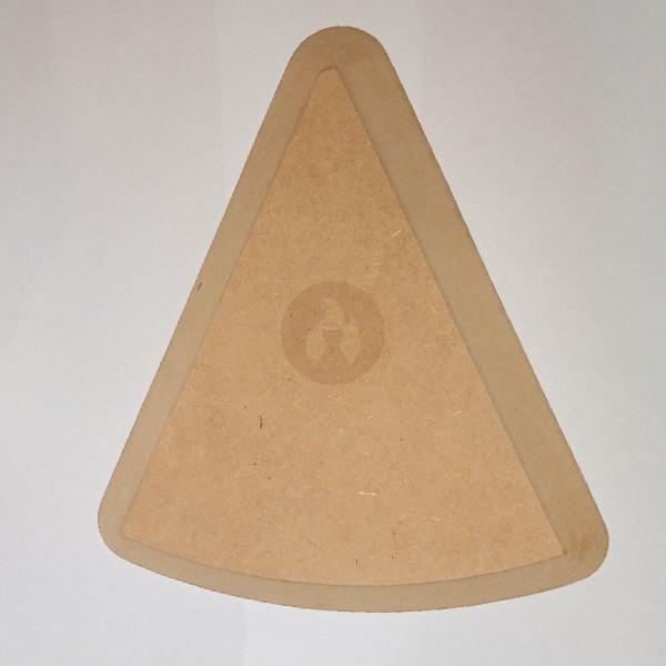 Plato Porción  Contramolde de Fibrofácil (varias medidas) - Imagen 2