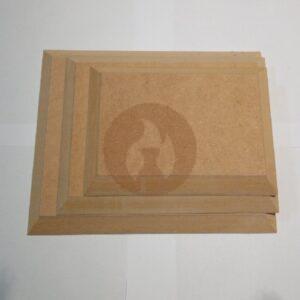 Rectángulos apilables en punta contramolde de fibrofácil varias medidas