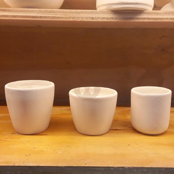 Set de Cuencos Chinos / Taza de Café sin Asa / Bowl - Molde Triple - 2 Taceles