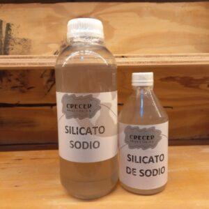 Silicato de sodio 180cc 500cc y 1000cc