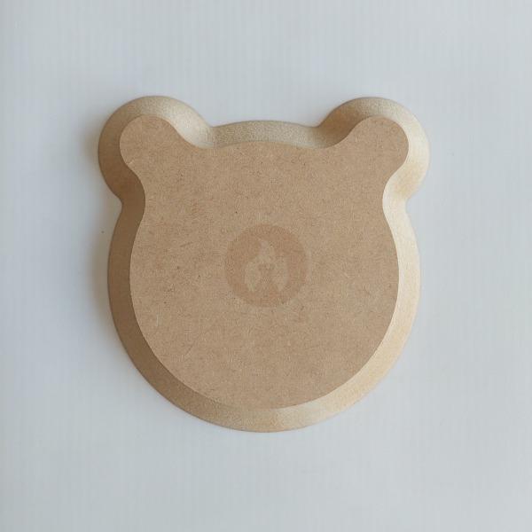 Animalitos Nordicas: Perro / Gato / Panda contramolde de fibrofácil - Imagen 3