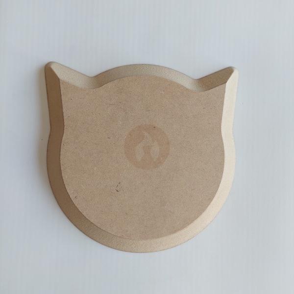 Animalitos Nordicas: Perro / Gato / Panda contramolde de fibrofácil - Imagen 2