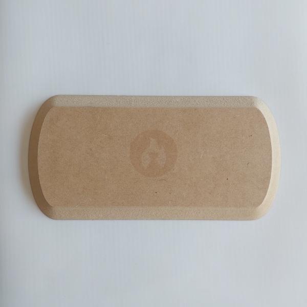 Bandeja rectangular contramolde de Fibrofácil en dos medidas