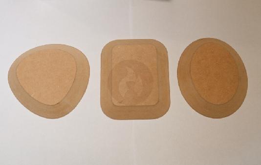 Jabonera contramolde de Fibro fácil