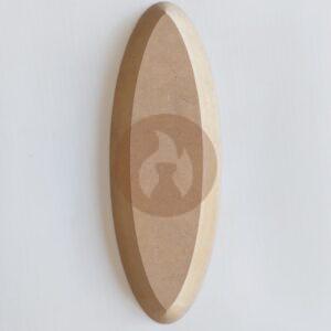 Oval Ojival "Queen" contramolde de fibrofácil