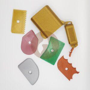 Set de 5 Lamas con Estuche 3D " Piki Paka "