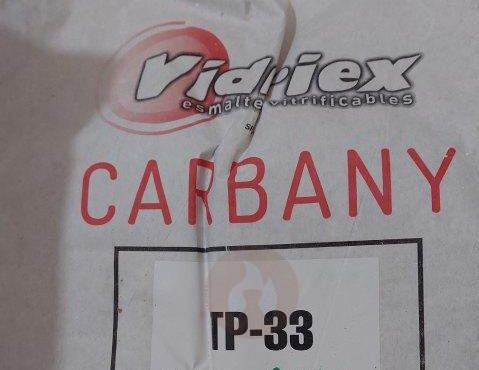 Esmalte transparente tp-33 Carbany Bolsa de 25kg