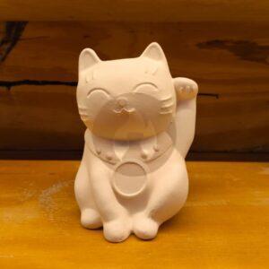 Gato en Bizcocho Cerámico (10x14,5 cm)