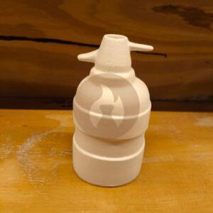 Sifón Vintage - Molde simple - 2 Taceles