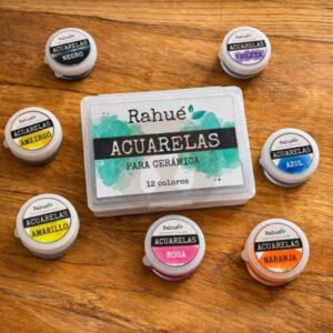 Acuarela cerámica por unidad ( elegir color )