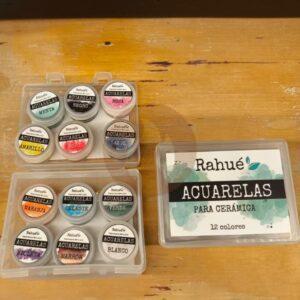 Acuarelas cerámicas – Set x12 colores