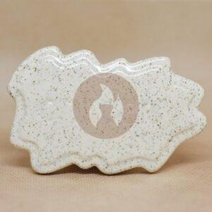 Esmalte Marfil Jaspeado Satinado 2656/1 de Crecer Soporta Alta Temperatura