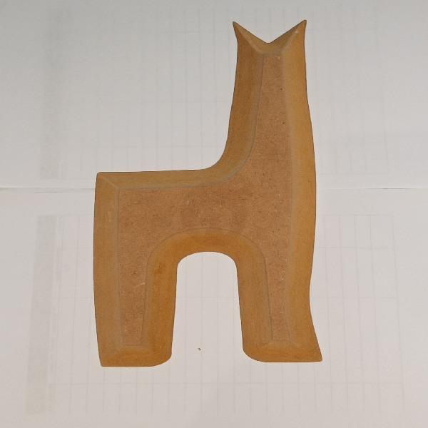 Llama contramolde de fibrofácil (dos modelos) - Imagen 2