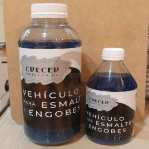 Vehículo para Esmalte y Engobes Cerámicos (500 cc y 1 litro)