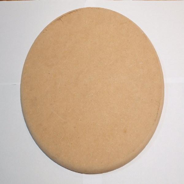 Pizzera Redonda ContraMolde de Fibrofácil - Imagen 2