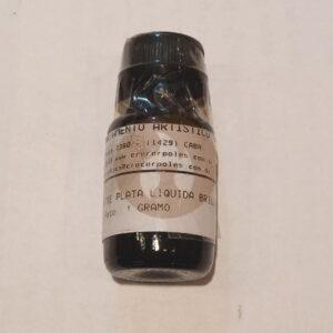 Lustre de Plata Líquida Brillante 1 g (Tercera Cocción)