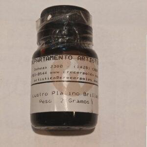 Lustre Platino Líquido 2g ( Tercera Cocción )