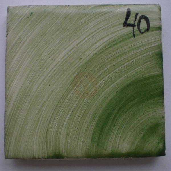 Pigmento sobre cubierta SC–40 (Verde Cromo)