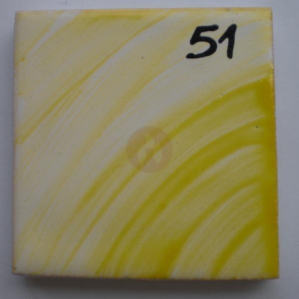Pigmento sobre cubierta SC–51 (Amarillo)