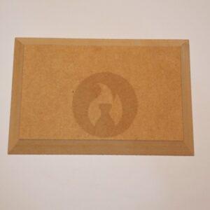 Bandeja de Sushi Contramolde de Fibrofácil