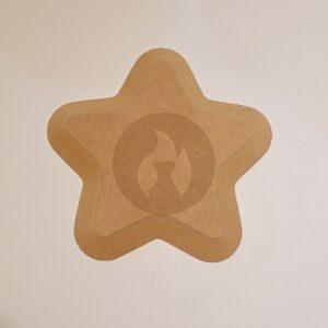 Estrella Contramolde de FibroFácil (dos medidas)