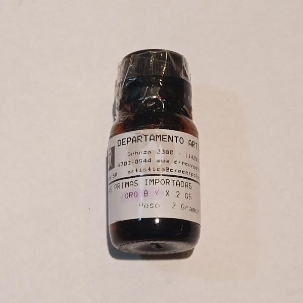 Lustre Oro 2g para Tercer Fuego (Cerámica y porcelana a pincel)