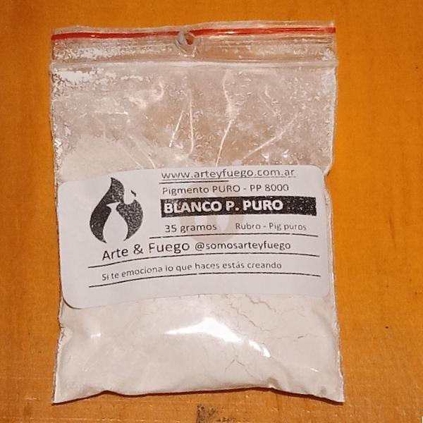 Pigmento Puro Blanco
