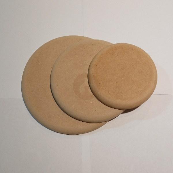 Platos Contramolde de Fibrofácil (tres medidas)