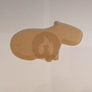 Capibara contramolde de Fibrofácil