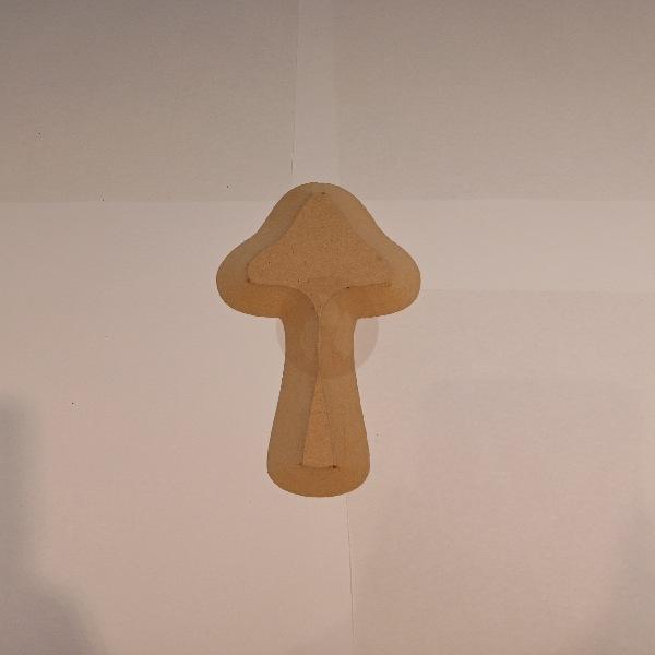 Hongos Pequeños "León" / "Gieco" contramoldes de Fibrofácil (dos modelos) - Imagen 2