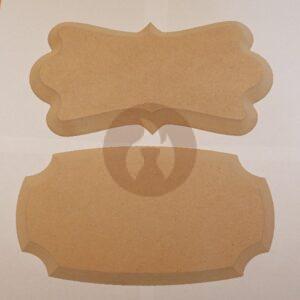 Bandejas Vintage contramolde de Fibrofácil (dos diseños)