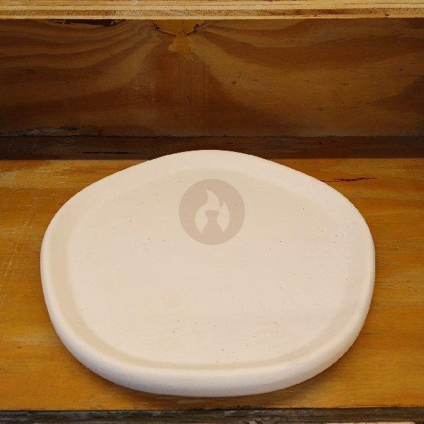 Plato Irregular Pochin en Bizcocho