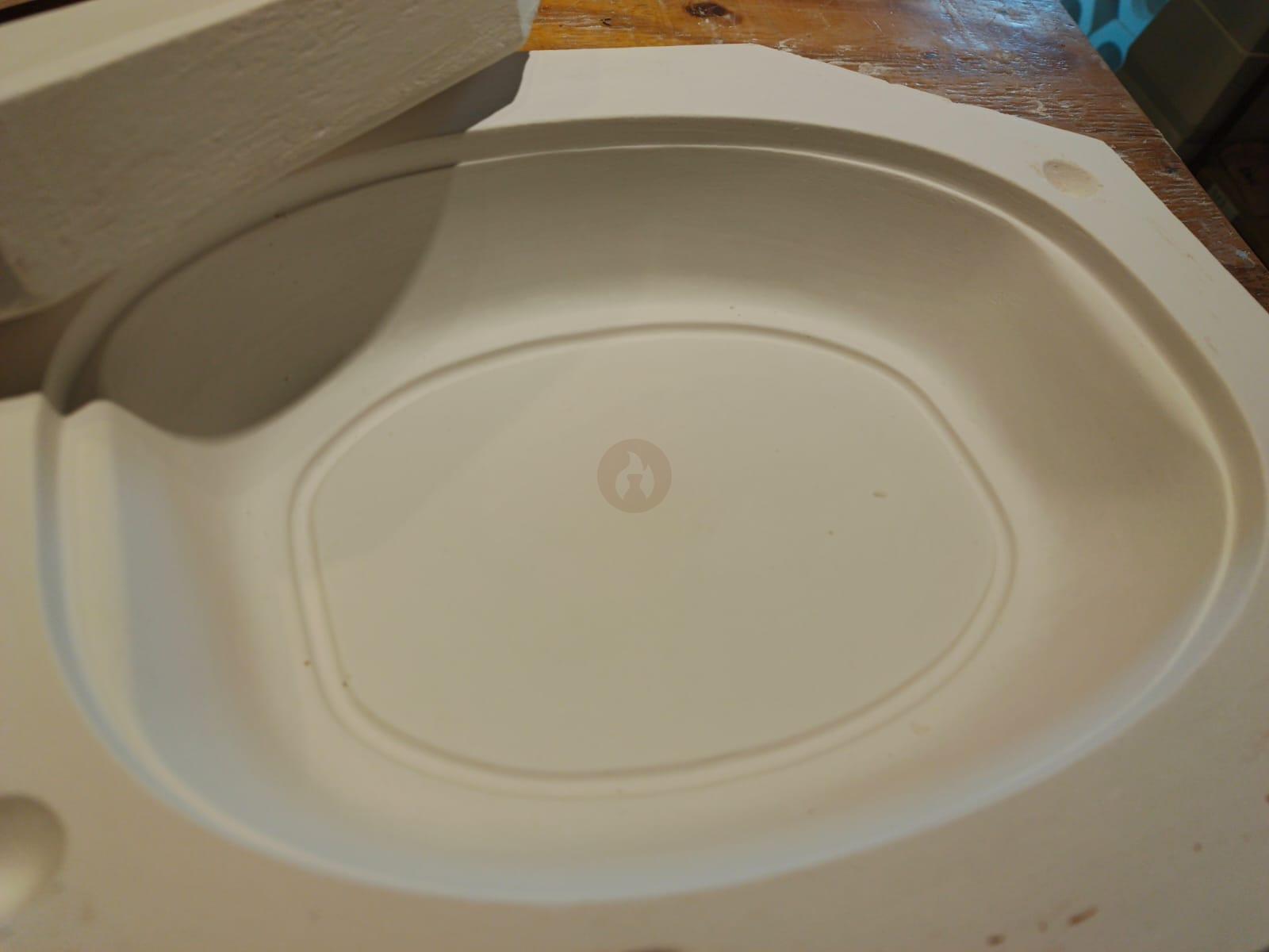 Fuente / Bandeja Ovalada lisa - Molde simple - 2 Tamaños - 2 Taceles - Imagen 3