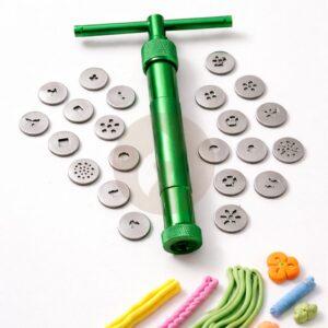 Extrusora de metal para arcilla - 20 discos intercambiables