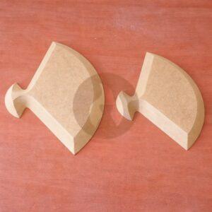 Abanico Contramolde de Fibrofácil (2 tamaños)