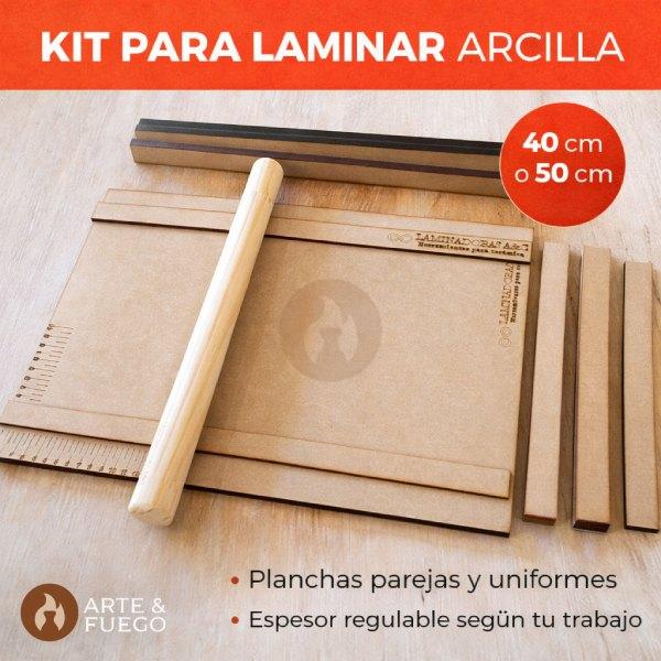 Kit para laminar chico y grande : Tabla + Palo + 3 Reglas Dif