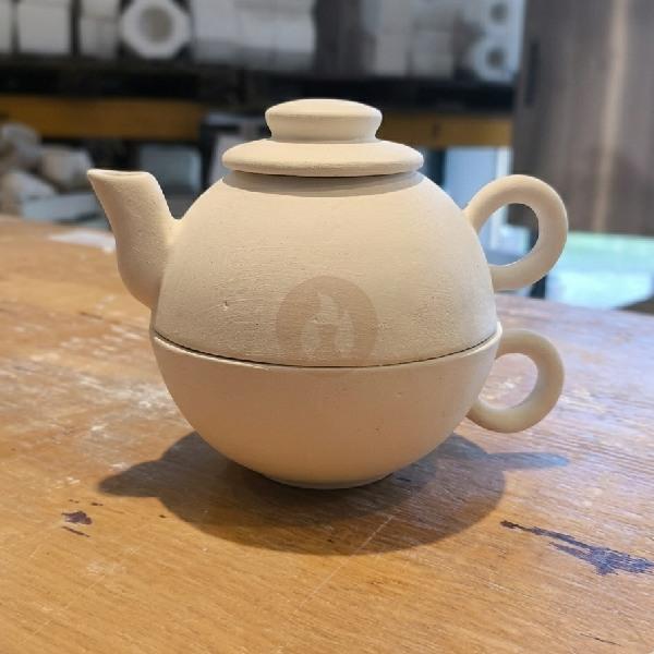 Té Chino Set 3 piezas - 3 moldes: taza, tetera y tapa