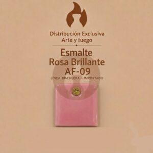 Esmalte Rosa Brillante AF-09 IMPORTADO para baja temperatura.