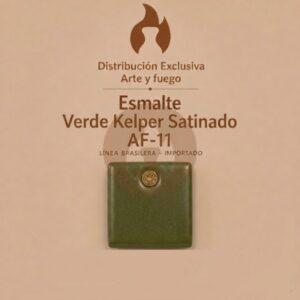 Esmalte Verde Kelper Satinado AF-11 IMPORTADO para baja temperatura.