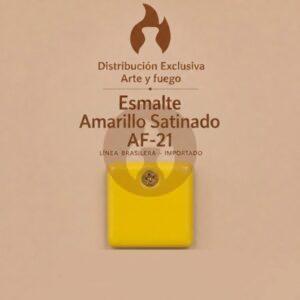 Esmalte Amarillo Satinado AF-21 IMPORTADO para baja temperatura